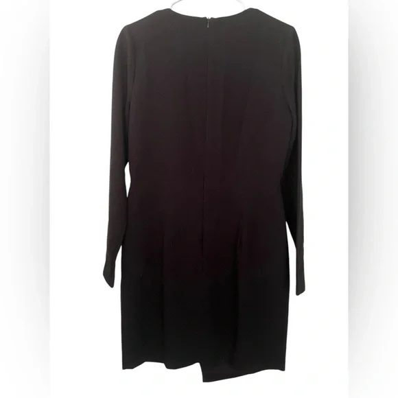 Black Halo Carie Mini Little Black Dress Size 10 - Picture 3 of 5